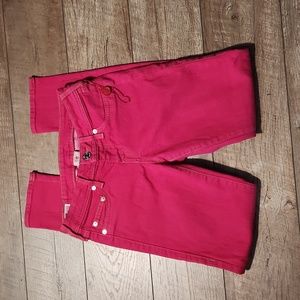 True Religion Women's Skinny Jeans in Bright Pink